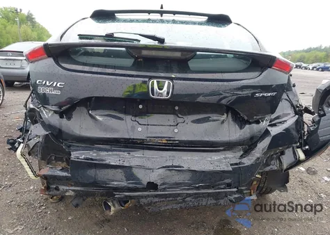 2020 Honda Civic Sport из США, поврежденный, VIN SHHFK7G41LU213520